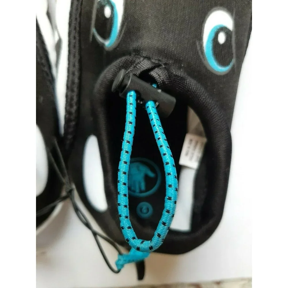 Water Shoes Size 2 Child's Body Glove Black Blue Eyes NWT